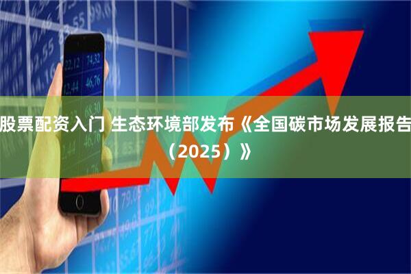 股票配资入门 生态环境部发布《全国碳市场发展报告（2025）》